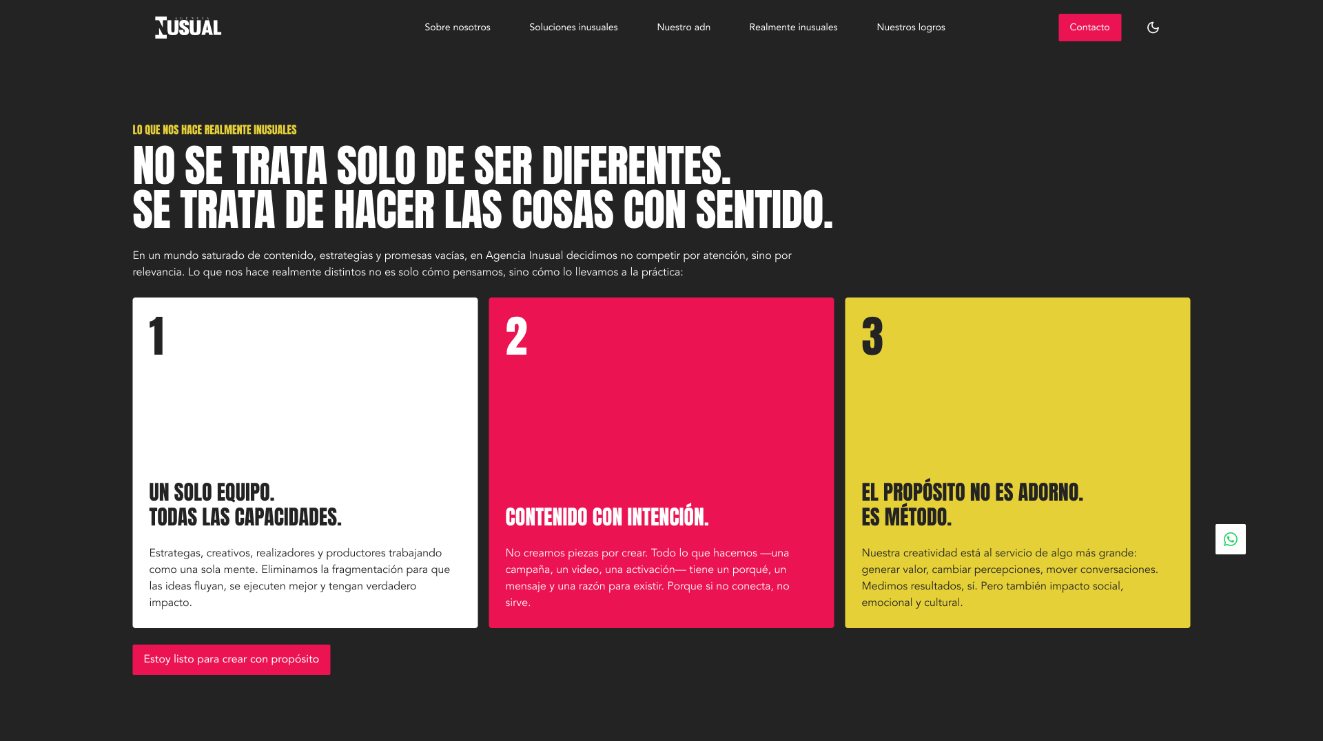 Vista de producto Panthera Hub: calendario de contenido y métricas