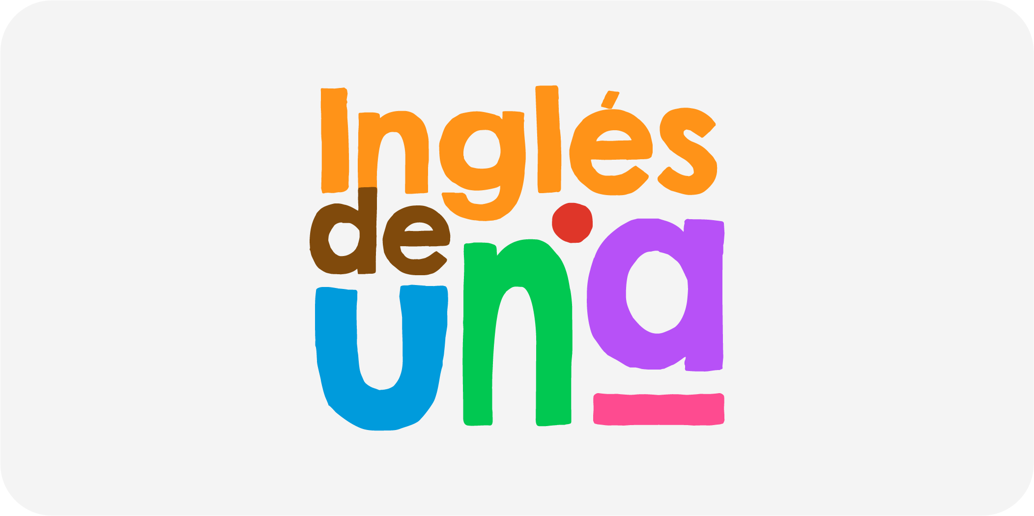 Logo Inglés de una Color