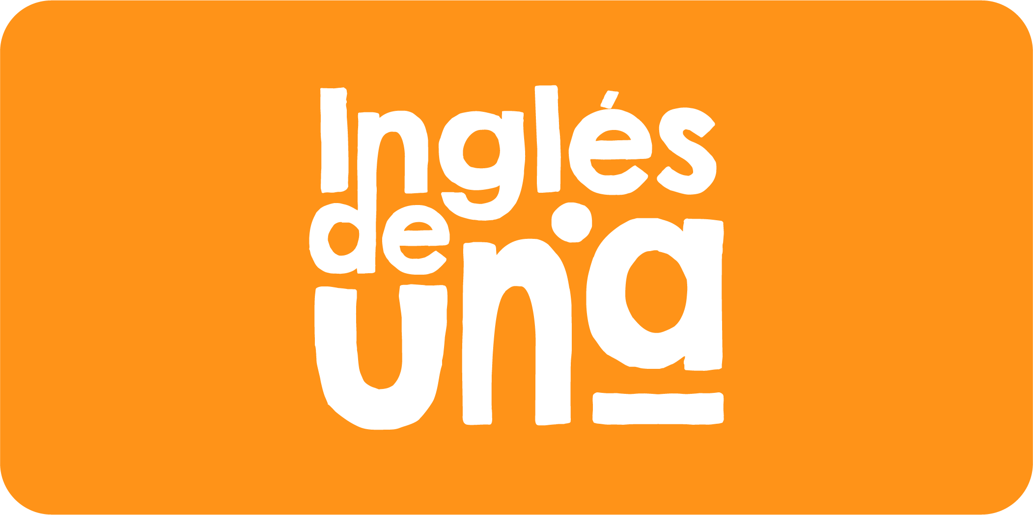 Logo Inglés de una white